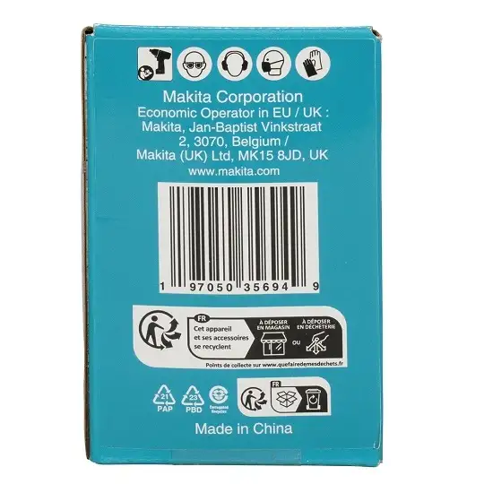 nasadka udarowa długa 1", sześciokątna, rozmiar 44mm, Makita [E-24767]