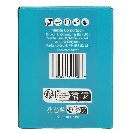 nasadka udarowa długa 1", sześciokątna, rozmiar 60mm, Makita [E-24804]