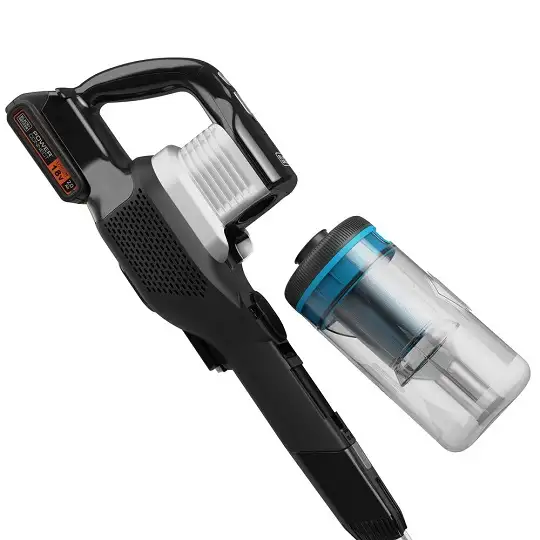 odkurzacz pionowy akumulatorowy 4w1, 18V, POWERSERIES Extreme MAX, Black+Decker [BHFEB520D1-QW] 2,0Ah