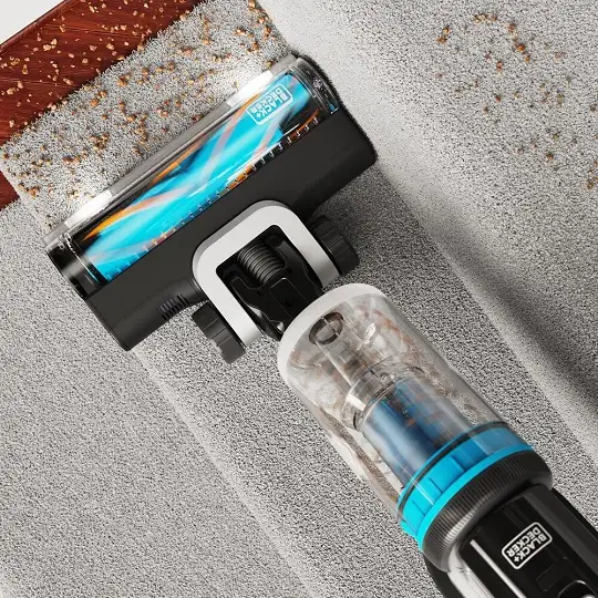 odkurzacz pionowy akumulatorowy 4w1, 18V, POWERSERIES Extreme MAX, Black+Decker [BHFEB520D1-QW] 2,0Ah