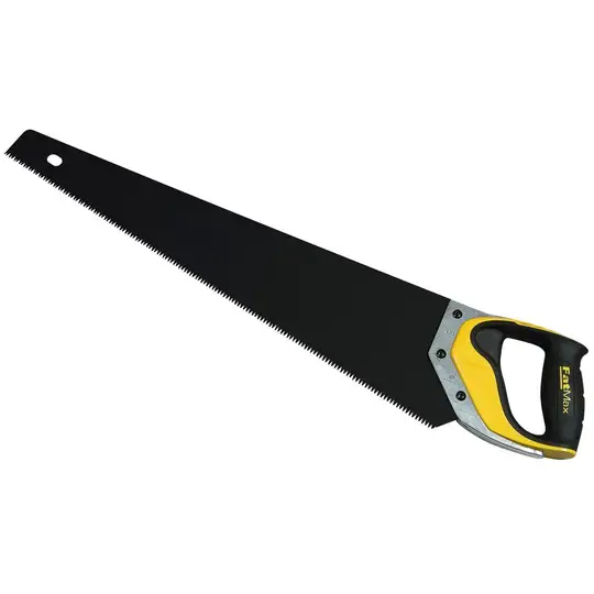 piła ręczna płatnica 500mm, APPLIFLON, 7 zębów/cal, FATMAX JetCut, Stanley [2-20-529] do szybkiego cięcia drewna (1)