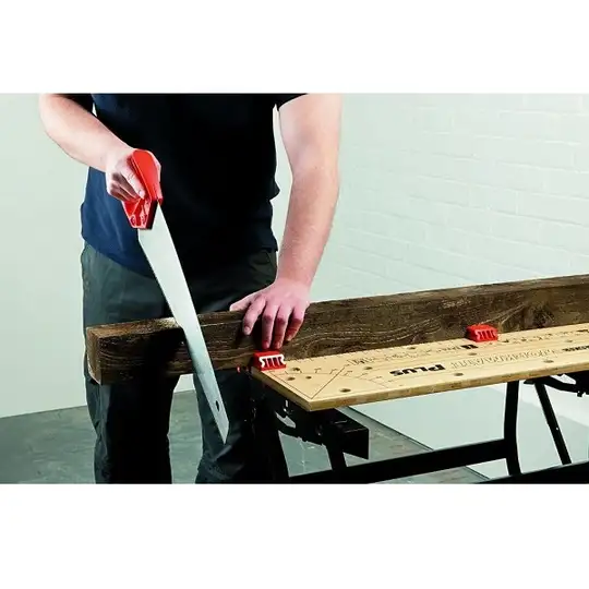 piła ręczna płatnica do drewna, 500mm, 7 zębów/cal, BLACK+DECKER [BDHT0-20173]