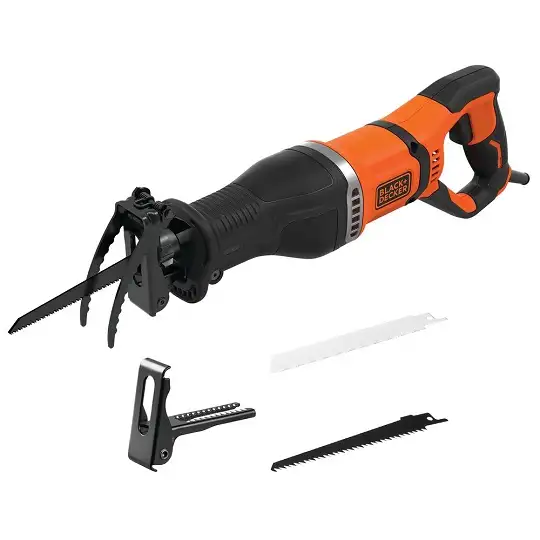 piła szablasta 750 W, Black+Decker [BES301K-QS] w walizce