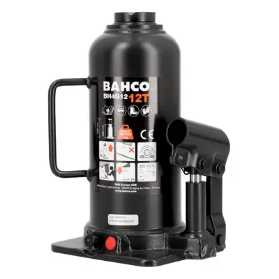 podnośnik samochodowy hydrauliczny, butelkowy, 12 ton, BAHCO [BH4G12]