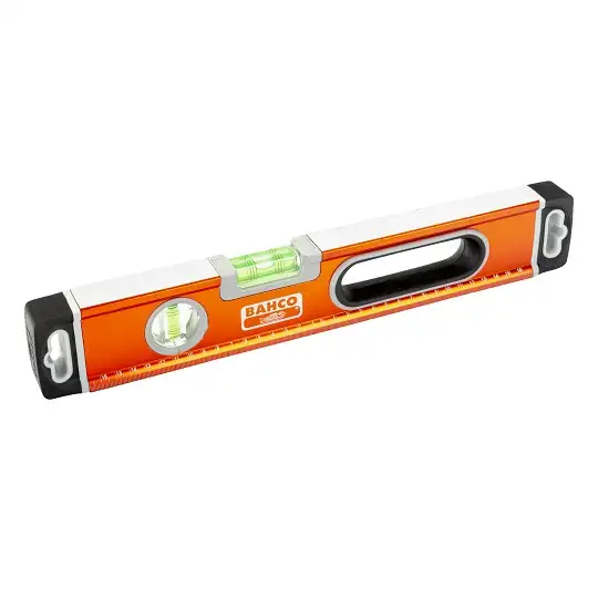 poziomica aluminiowa 40cm, Bahco [466-400] 2 libelle