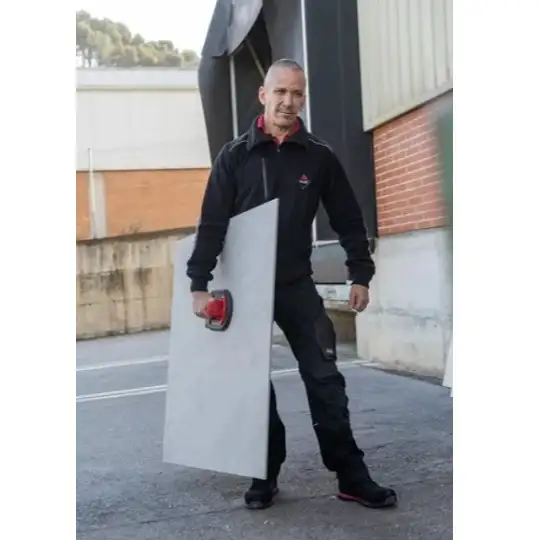 przyssawka eliptyczna z pompką, 140kg, ELLIP SC, Rubi [67900]