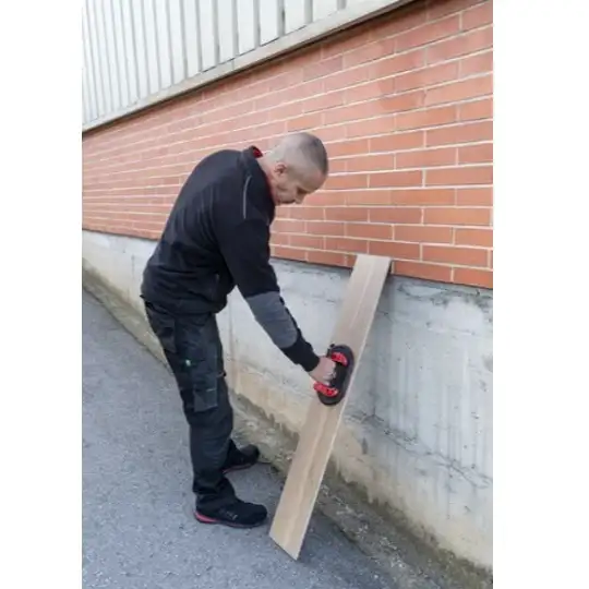 przyssawka eliptyczna z pompką, 140kg, ELLIP SC, Rubi [67900]