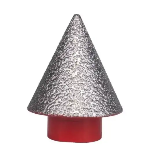 stożkowy rozwiertak diamentowy 2-35mm, Rubi [06986]