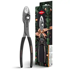 szczypce chwytające 4-22mm, TwinGrip, Knipex [82 01 200 S02] wersja limitowana w opakowaniu świątecznym