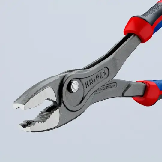 szczypce chwytające od czoła i z boku 5-27mm, TwinGrip, Knipex [82 02 250] rękojeści dwukomponentowe