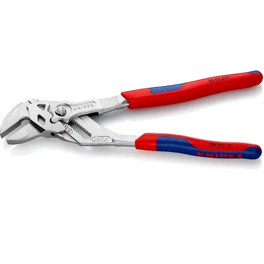 szczypce nastawne/klucz 250mm KNIPEX [86 05 250] dwukomponentowe rękojeści
