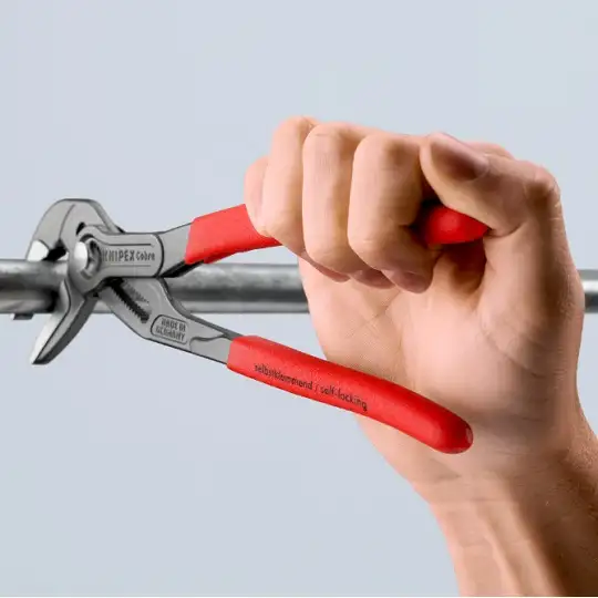 szczypce nastawne z wydłużonymi szczękami, Cobra ES, 250mm, KNIPEX [87 51 250]