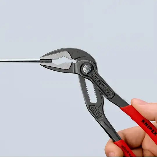 szczypce z wydłużoną szczęką Cobra ES, 180mm, KNIPEX [87 51 180]