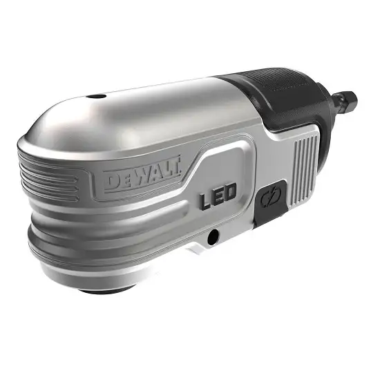 udarowa głowica kątowa 90° z oświetleniem LED, 1/4" , DeWalt [DTLRA-QZ]