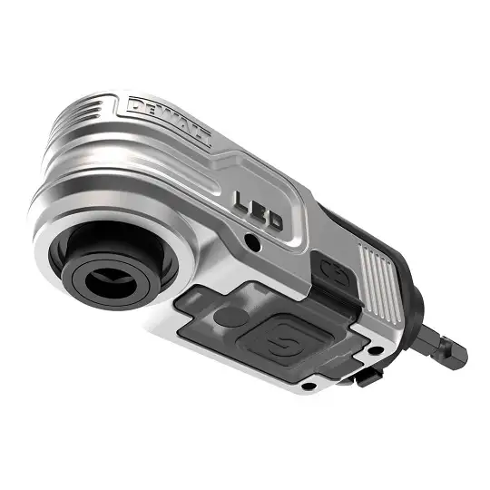 udarowa głowica kątowa 90° z oświetleniem LED, 1/4" , DeWalt [DTLRA-QZ]