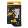 udarowa głowica kątowa 90° z oświetleniem LED, 1/4" , DeWalt [DTLRA-QZ]