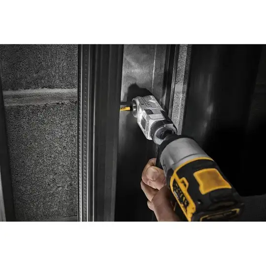 udarowa głowica kątowa 90° z oświetleniem LED, 1/4" , DeWalt [DTLRA-QZ]