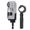 udarowa głowica kątowa 90° z oświetleniem LED, 1/4" , DeWalt [DTLRA-QZ]
