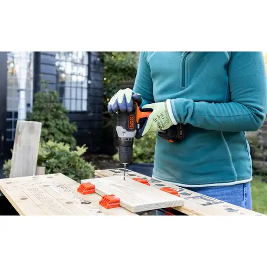 wiertarko-wkrętarka akumulatorowa, 37Nm, 18V, Black+Decker [BCD001C1-QW]