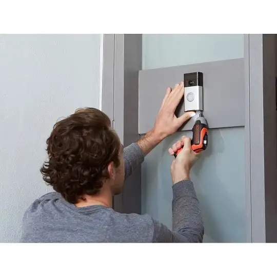 wkrętak akumulatorowy 3,6V z 10 końcówkami 1/4", Black+Decker [BCF611CK-QW] 1,5Ah