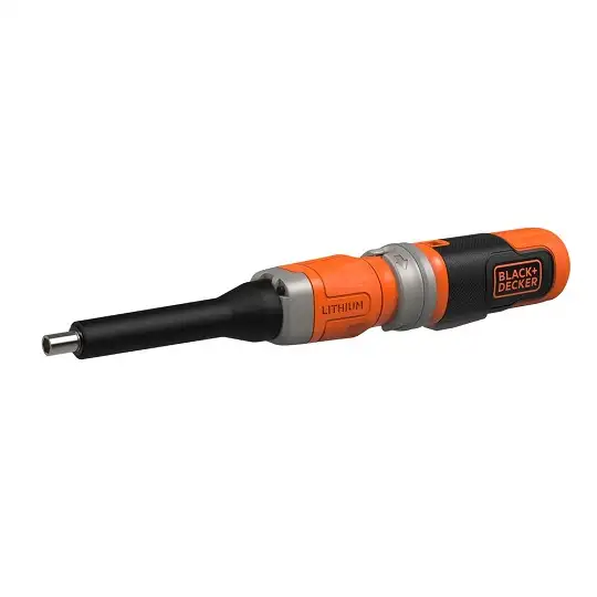 wkrętak akumulatorowy 3,6V z końcówkami 1/4", Black+Decker [BCF603C-QW] 1,5Ah