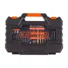 zestaw 104 szt. wierteł, końcówek i nasadek 1/4'' BLACK+DECKER [A7230-XJ]