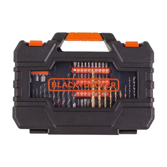 zestaw 104 szt. wierteł, końcówek i nasadek 1/4'' BLACK+DECKER [A7230-XJ]