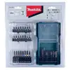 zestaw 28 szt. udarowych końcówek wkrętakowych i nasadowych 1/4", Makita [E-07048]