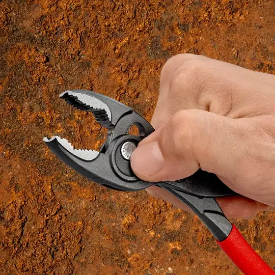 zestaw 3 szt. szczypiec chwytających czołowych TwinGrip, Knipex [00 19 61 V01]