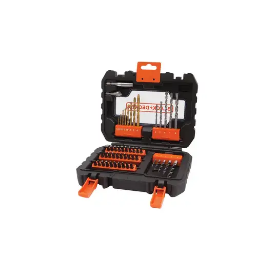 zestaw 50 szt. wierteł i końcówek 1/4'' BLACK+DECKER [A7232-XJ]