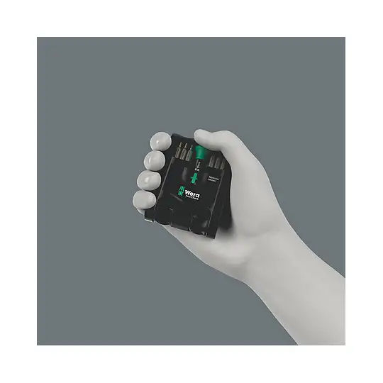 zestaw 50szt kluczy, końcówek i nasadek 1/4'' Tool-Check Modular Set 1 WERA [05049020001]