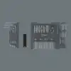 zestaw 50szt kluczy, końcówek i nasadek 1/4'' Tool-Check Modular Set 1 WERA [05049020001]