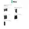 zestaw 50szt kluczy, końcówek i nasadek 1/4'' Tool-Check Modular Set 1 WERA [05049020001]