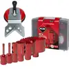 zestaw 6 szt. wierteł diamentowych DRYGRES PREMIUM, Rubi [51929]