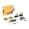 zestaw 80 szt. końcówek udarowych 1/4" z głowicą kątową, EXTREME FLEXTORQ, DeWALT [DT70775-QZ]