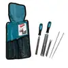 zestaw do ostrzenia łańcuchów pił łańcuchowych 4,5mm, 3/8" Makita [D-72160]