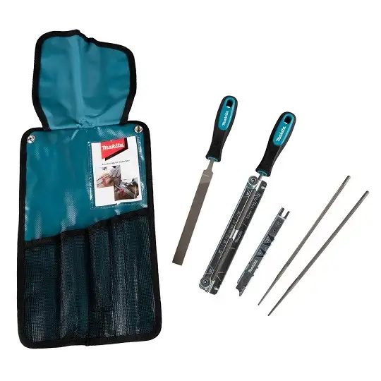 zestaw do ostrzenia łańcuchów pił łańcuchowych 5,5mm, 3/8" Makita [D-72198]
