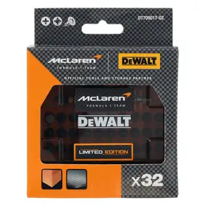 zestaw końcówek udarowych 1/4", 32 szt. MCLAREN DEWALT [DT70901T-QZ]