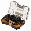 zestaw końcówek udarowych 1/4", z udarowym uchwytem, 32 szt, FLEXTORQ, MCLAREN, DEWALT [DT70900T-QZ]