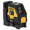 zestaw: laser krzyżowy zielony 45m, 10,8V/1,7Ah, USB + dalmierz, DeWalt [DCLE14201GB-DW055PL]