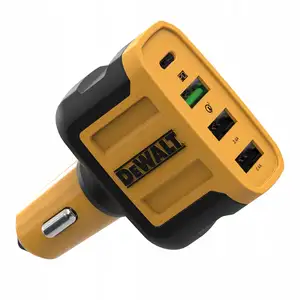 4-portowa ładowarka samochodowa, USB-C PD, DEWALT [EF-DXMA141-9009-DWG]