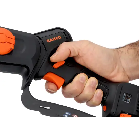 Akumulatorowa kompaktowa piła łańcuchowa 90 mm, 2x2.5Ah, Bahco [BCL104]