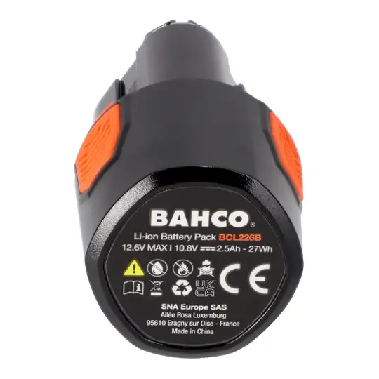 Akumulatorowa kompaktowa piła łańcuchowa 90 mm, 2x2.5Ah, Bahco [BCL104]