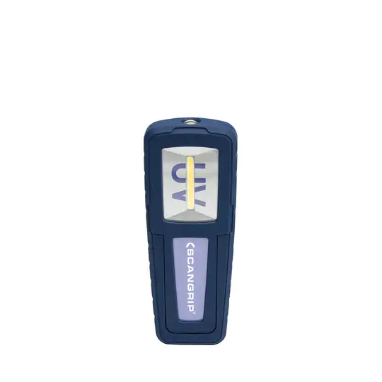 Akumulatorowa lampa inspekcyjna LED z funkcją światła UV, UV-FORM, SCANGRIP [03.5408]