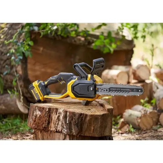 Akumulatorowa piła łańcuchowa, 30cm, 18V, FATMAX v20, Stanley [SFMCCS730B-XJ]