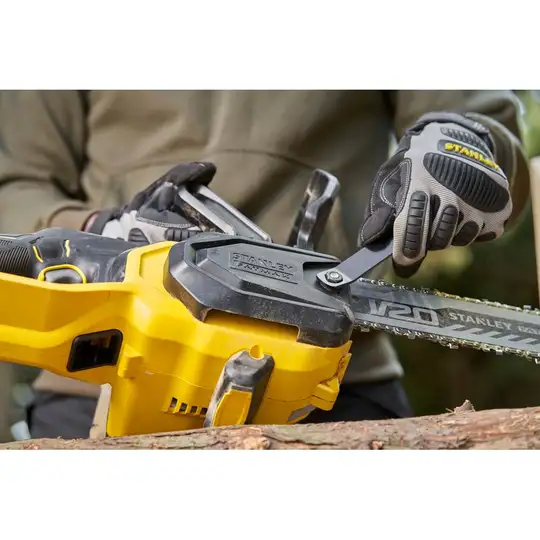 Akumulatorowa piła łańcuchowa, 30cm, 18V, FATMAX v20, Stanley [SFMCCS730B-XJ]