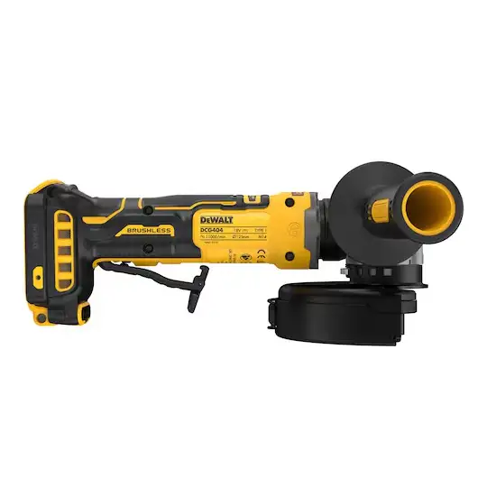 Akumulatorowa szlifierka kątowa 125mm, 18V XR, COMPACT, DEWALT [DCG404N-XJ]