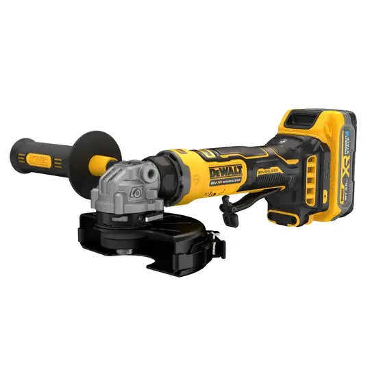 Akumulatorowa szlifierka kątowa 125mm, 2x3.5Ah, 18V XR, COMPACT, DEWALT [DCG404S2T-QW]