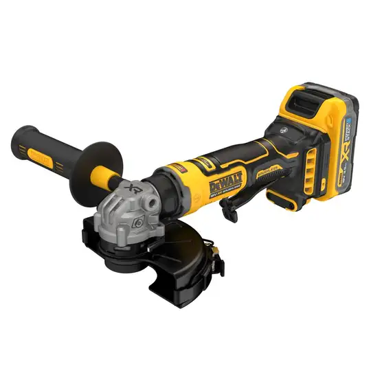 Akumulatorowa szlifierka kątowa 125mm, 2x3.5Ah, 18V XR, COMPACT, DEWALT [DCG404S2T-QW]