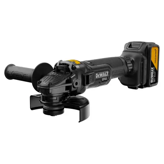 Akumulatorowa szlifierka kątowa 125mm, 2x5Ah, 18V XR, DEWALT [DCG45MP2T-QW] edycja MCLAREN